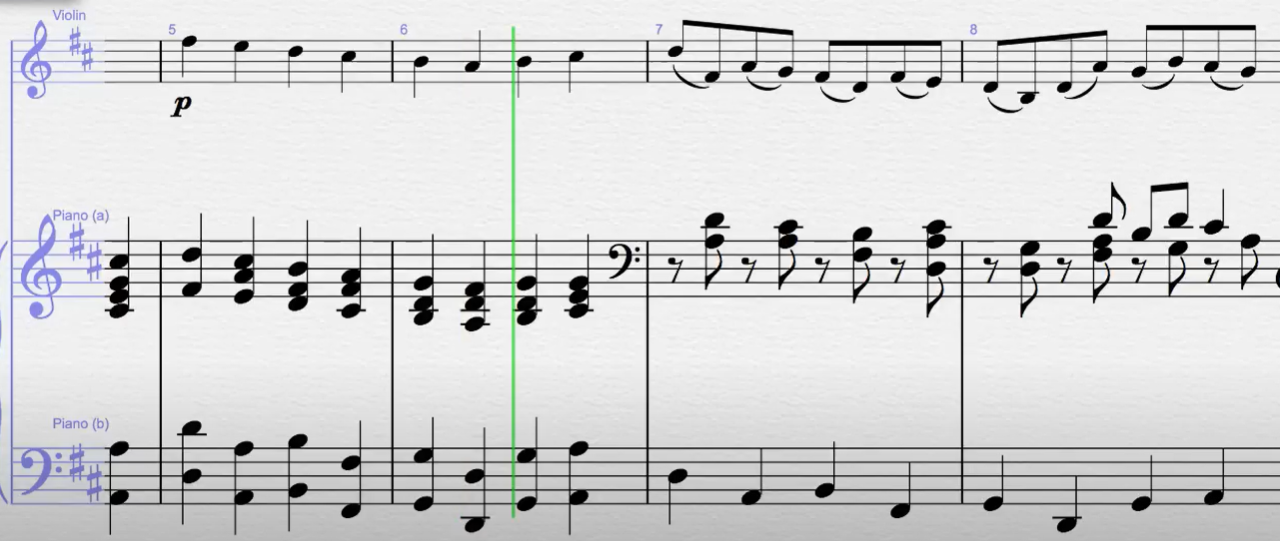 Sheet music